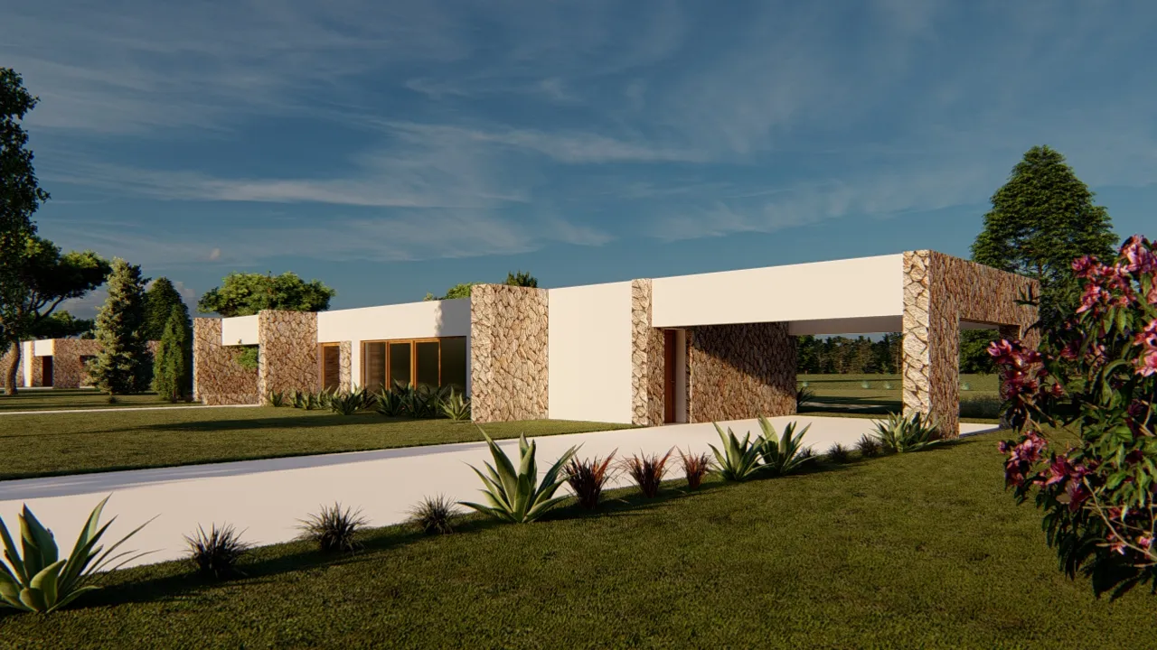 Działka z pozwoleniem na budowę i atrakcyjnym projektem-5