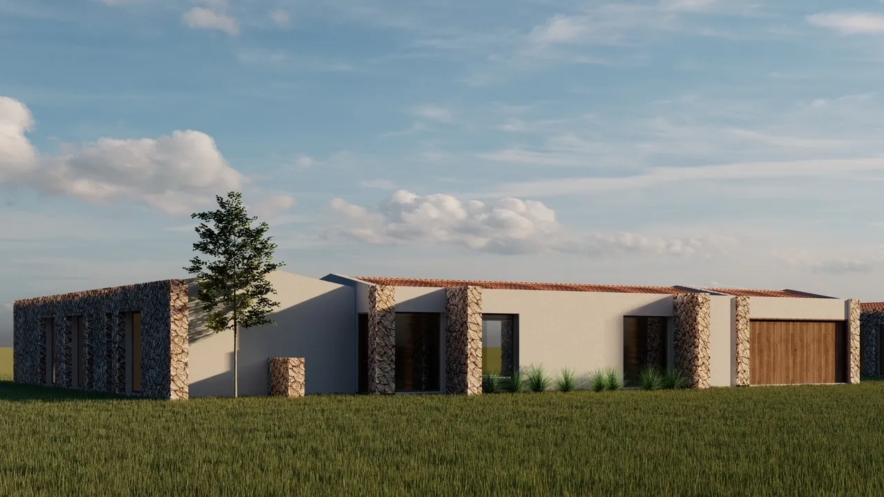 Działka z pozwoleniem na budowę i atrakcyjnym projektem-9