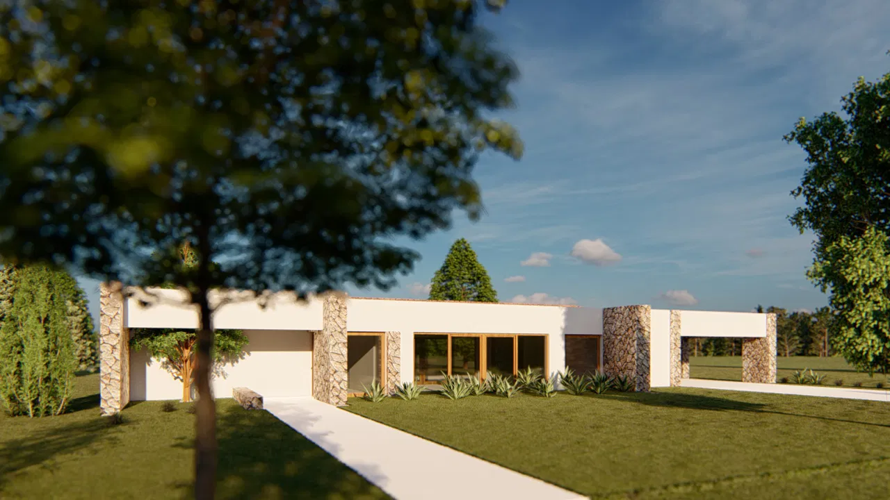 Parcel·la per a construcció amb sol·licitud de llicència d'urbanisme i un atractiu projecte de desenvolupament-11