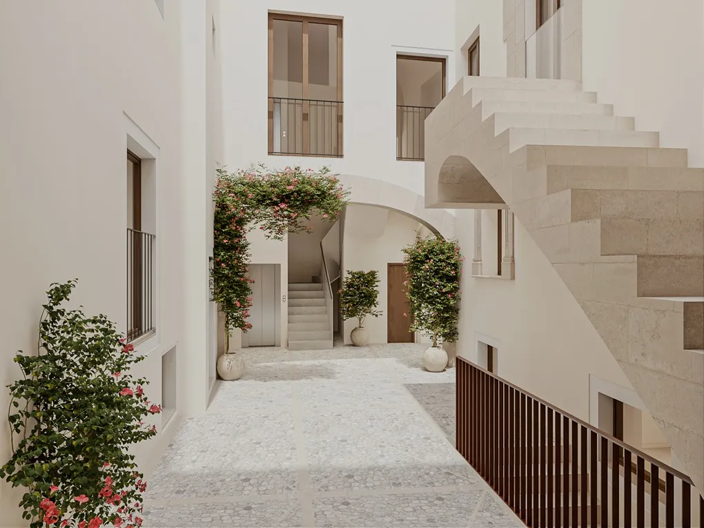 Moderna planta noble con acogedora terraza-10