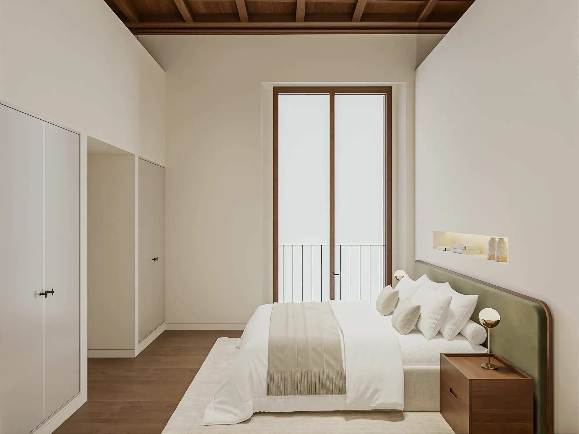 Moderna planta noble con acogedora terraza-9