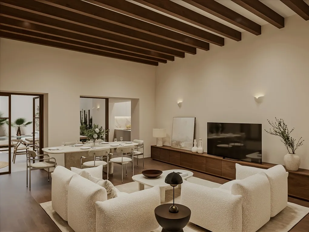 Moderna planta noble con acogedora terraza-1