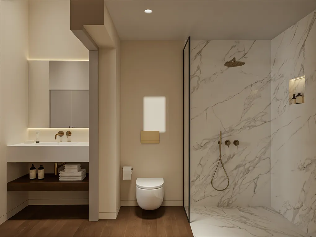 Moderna planta noble con acogedora terraza-8