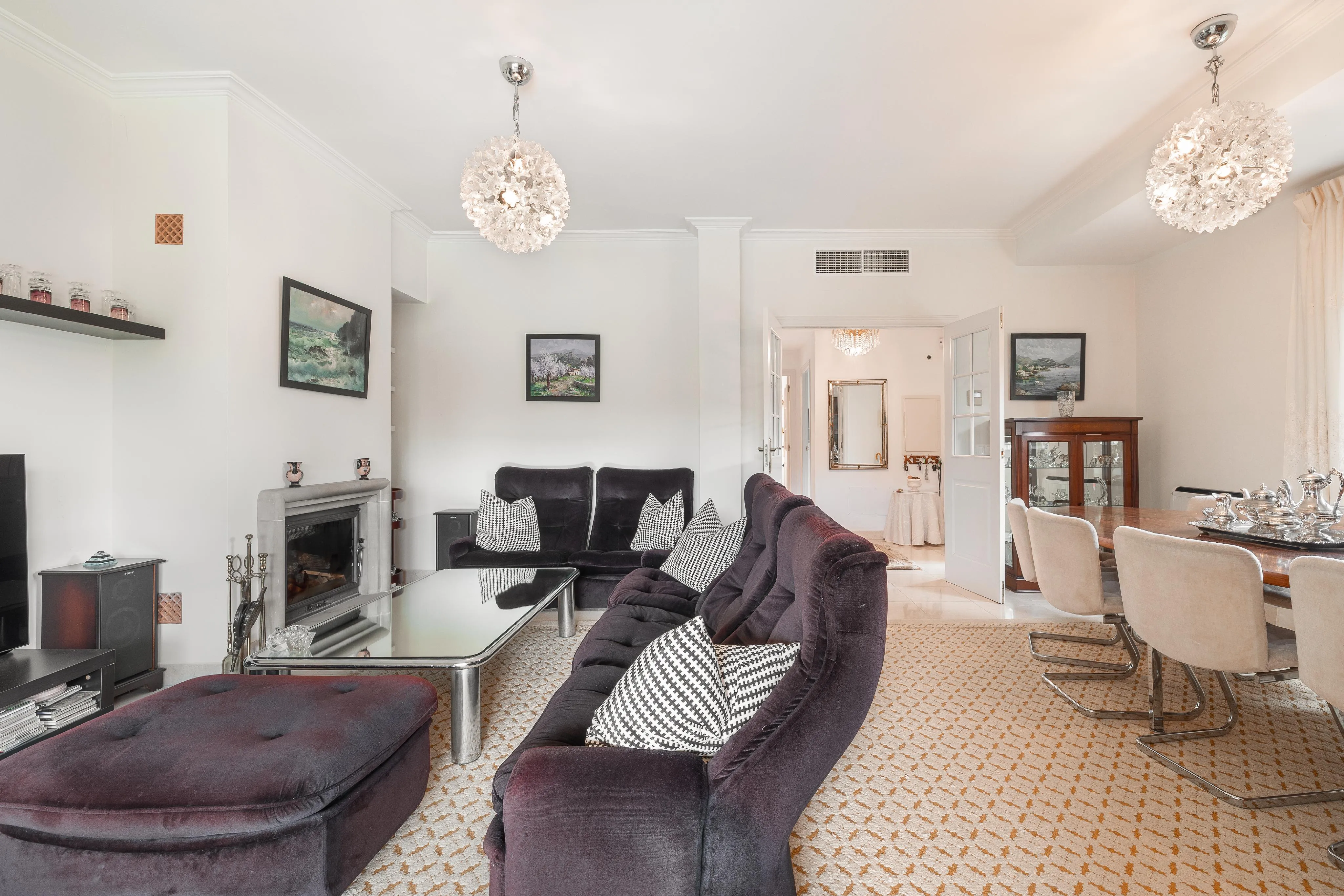 Mediterrane Doppelhaushälfte mit Pool in Puig de Ros-6