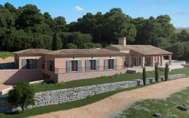 Fantastyczna finca z widokiem na morze