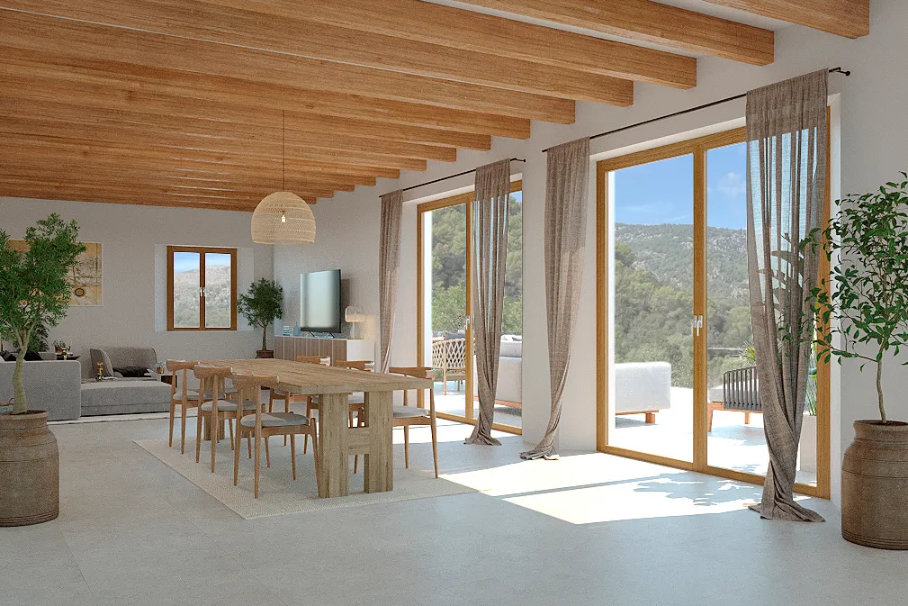 Maravilloso proyecto para construir la finca de sus sueños en Mallorca – con vistas a la Sierra de Tramuntana-2