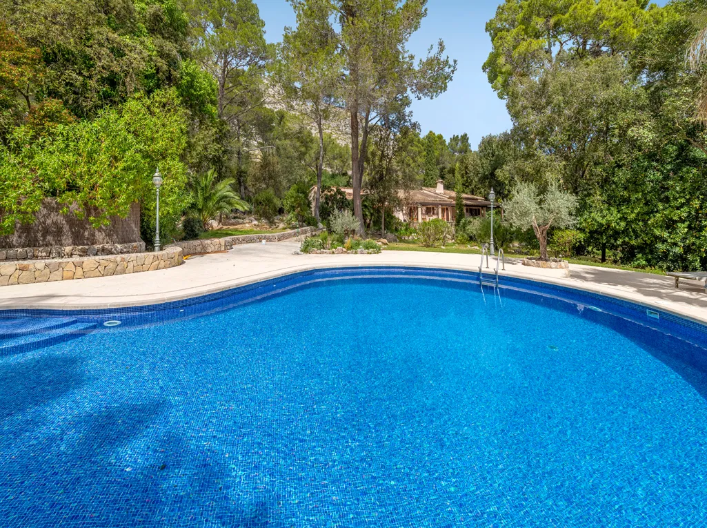 Förtrollande, mycket privat hem strax utanför Pollensa-3