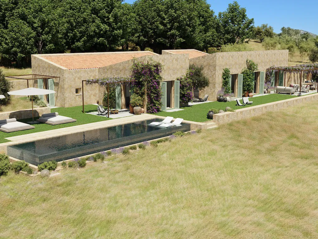 Plot with a project in a beautiful location-3
