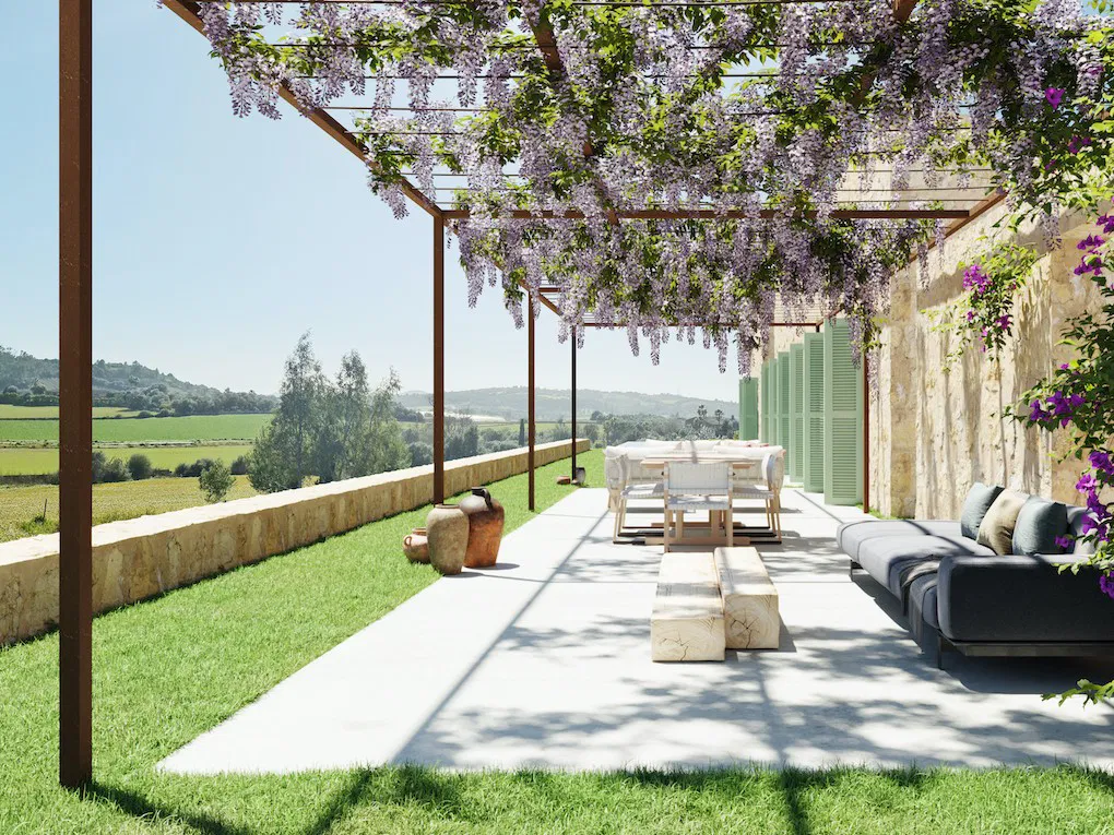 Plot with a project in a beautiful location-2