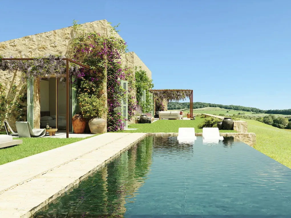 Terrain avec projet dans un endroit magnifique-3