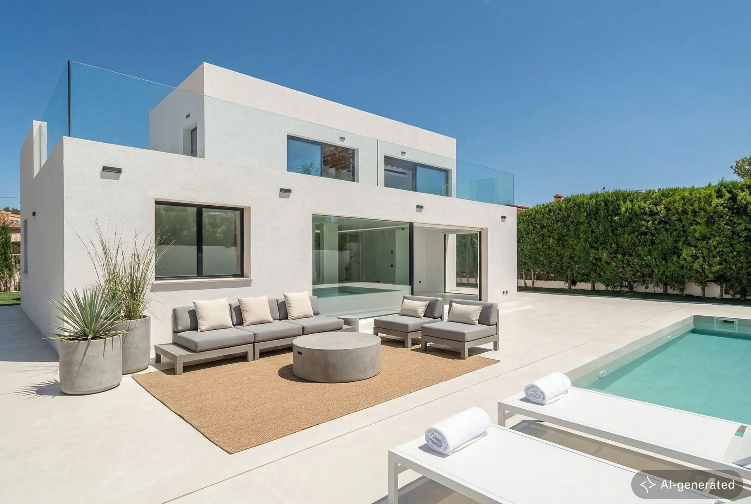 Moderne Designer Villa am Meer-13