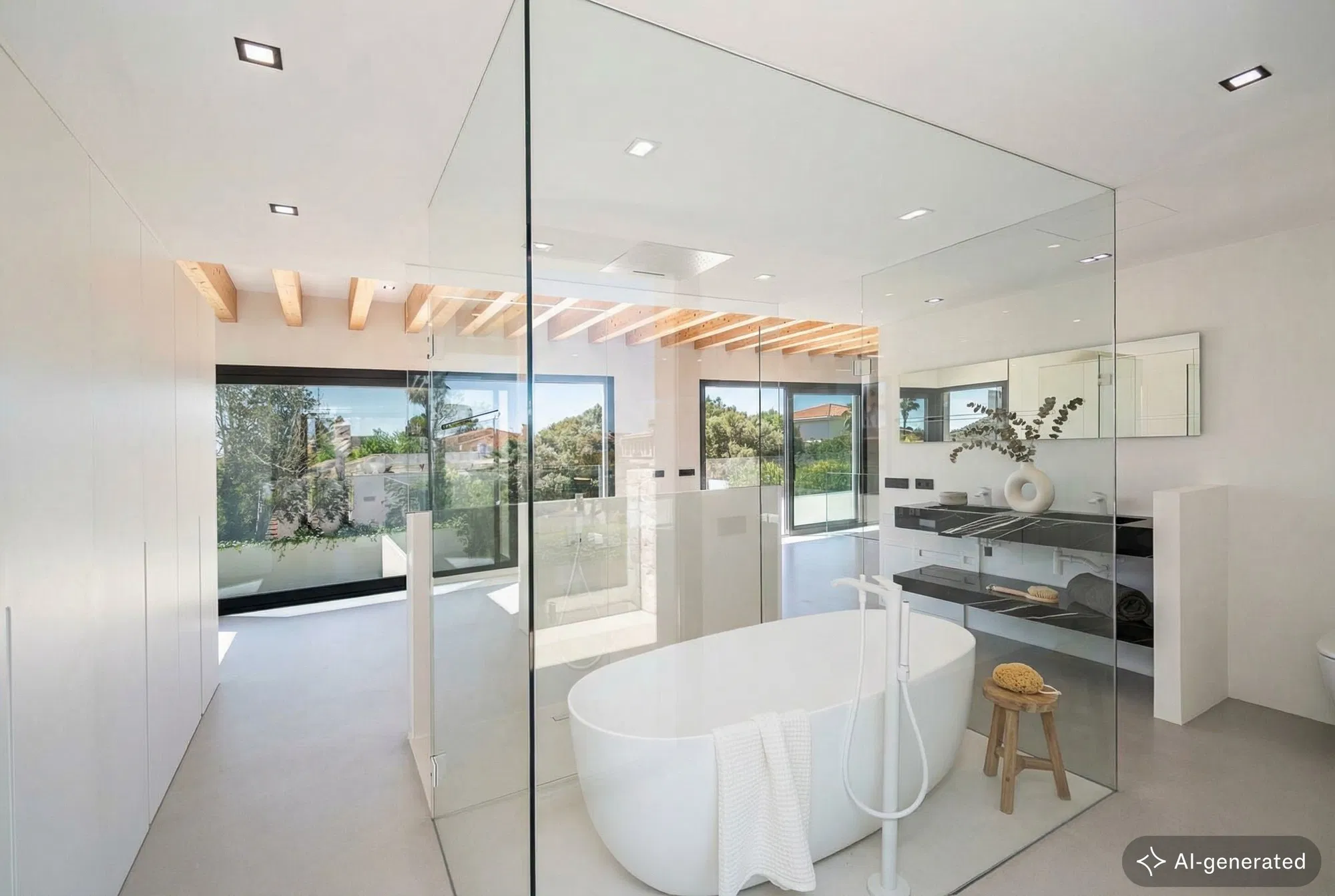 Moderne Designer Villa am Meer-8