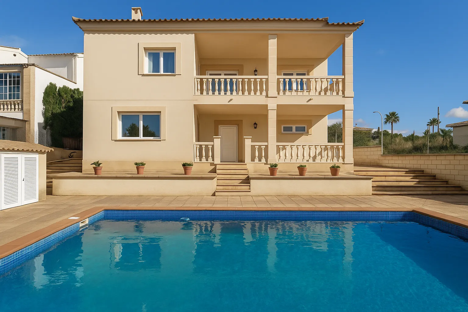 Villa med udsigt til Palmabugten i Bahia Azul-11