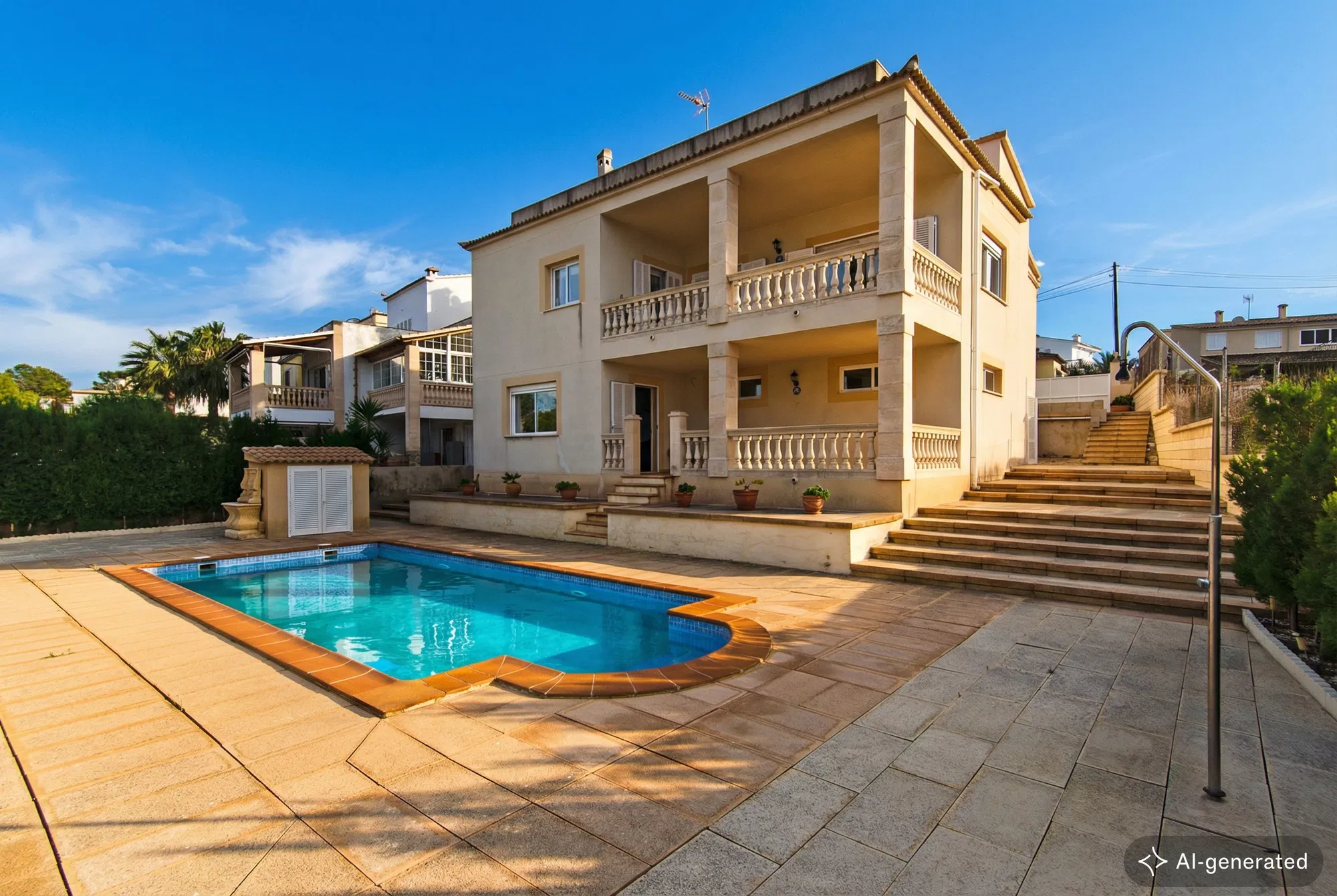 Villa with sea views and ETV License in Bahia Azul-3
