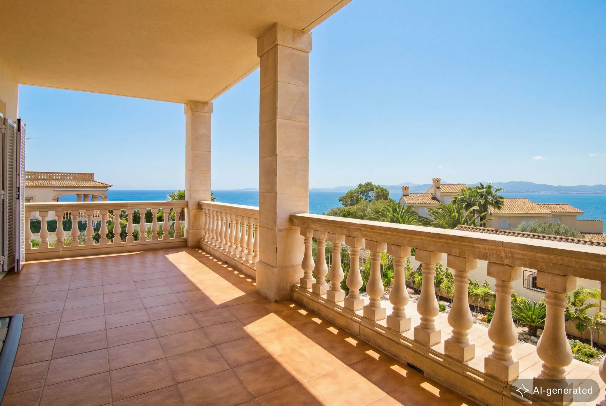 Villa with sea views and ETV License in Bahia Azul-4