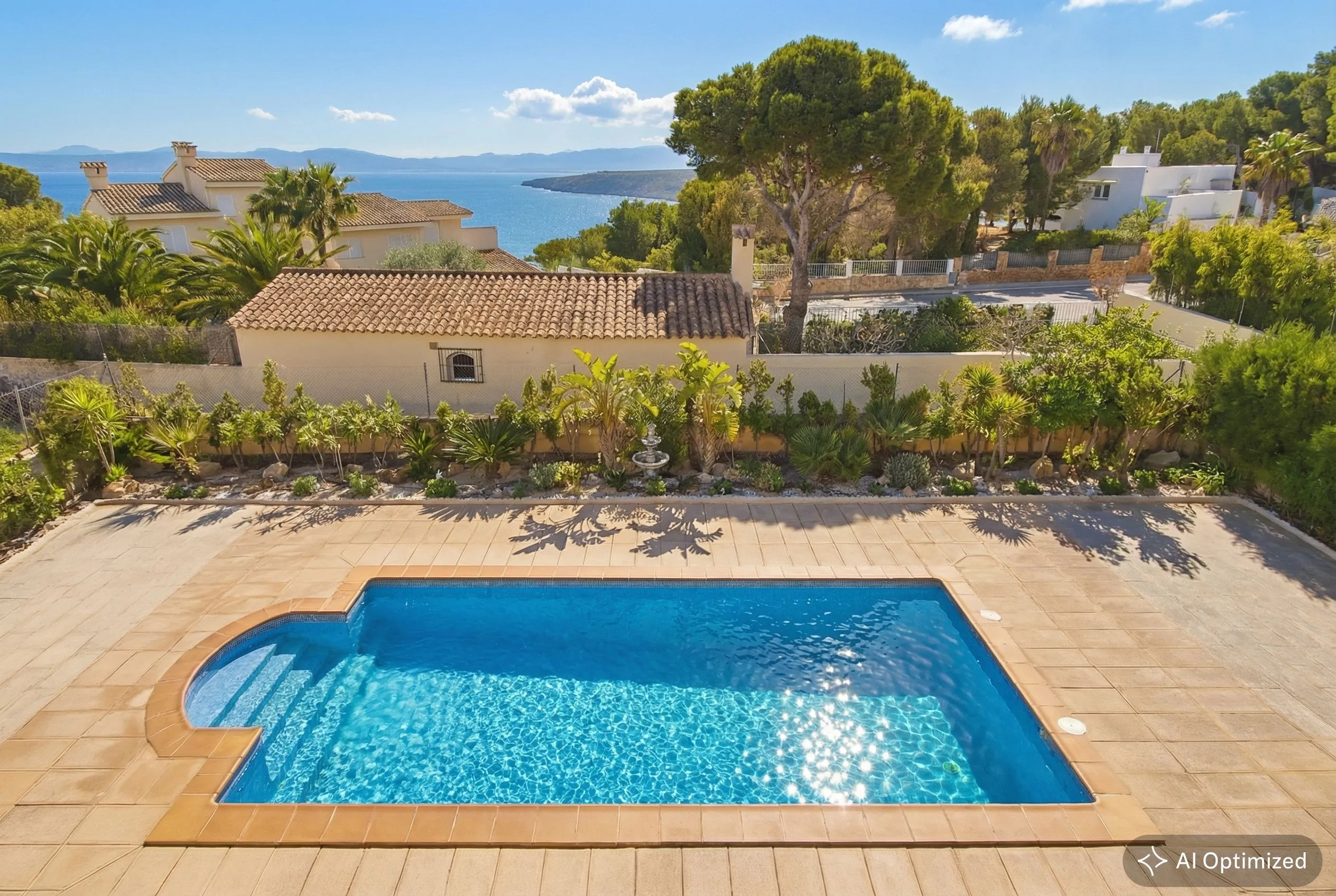 Villa med udsigt til Palmabugten i Bahia Azul-2