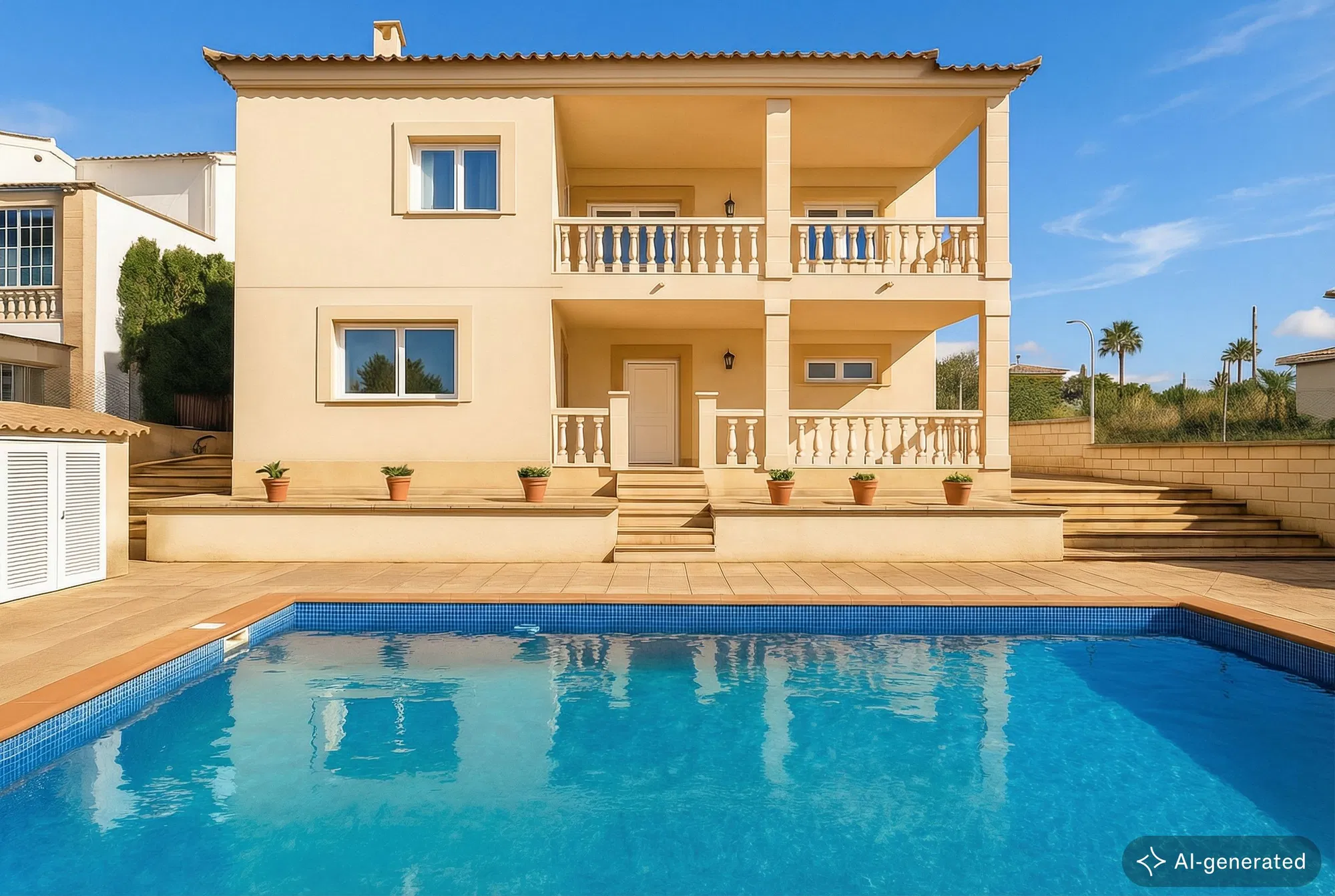Villa with sea views and ETV License in Bahia Azul-15