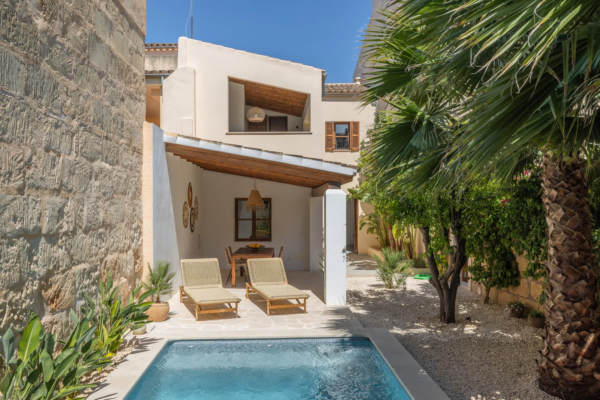 Elegante casa de pueblo con piscina privada en el corazón de Petra-2