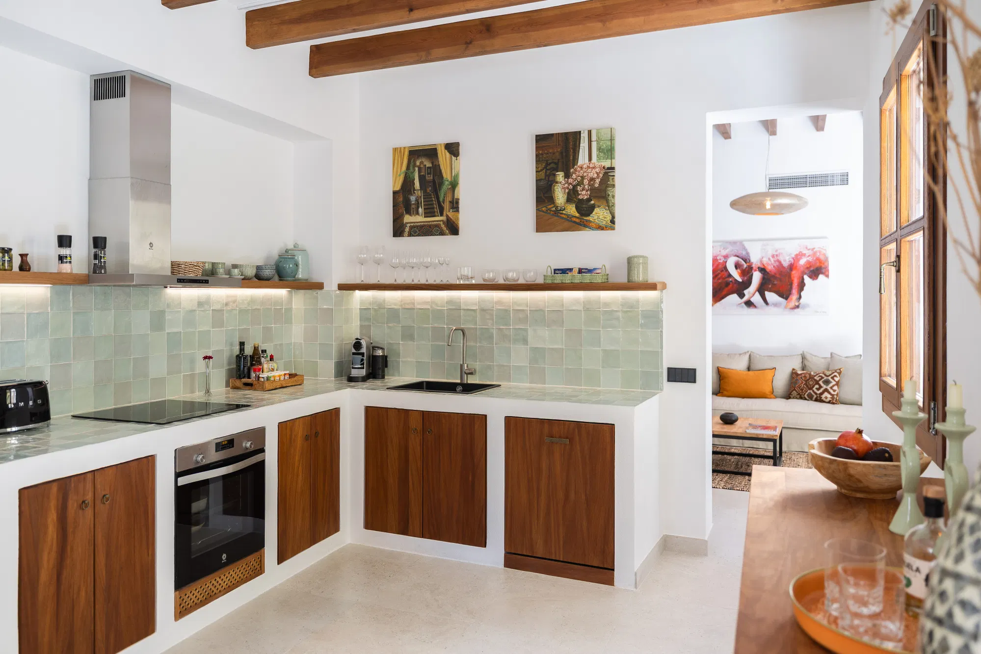 Elegante casa de pueblo con piscina privada en el corazón de Petra-7