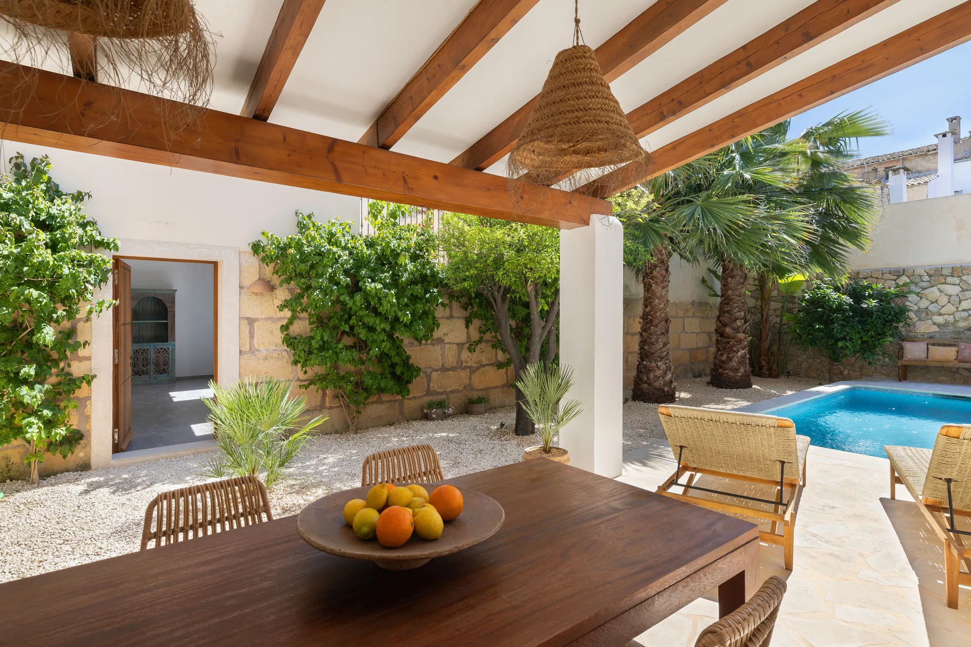 Elegante casa de pueblo con piscina privada en el corazón de Petra-17
