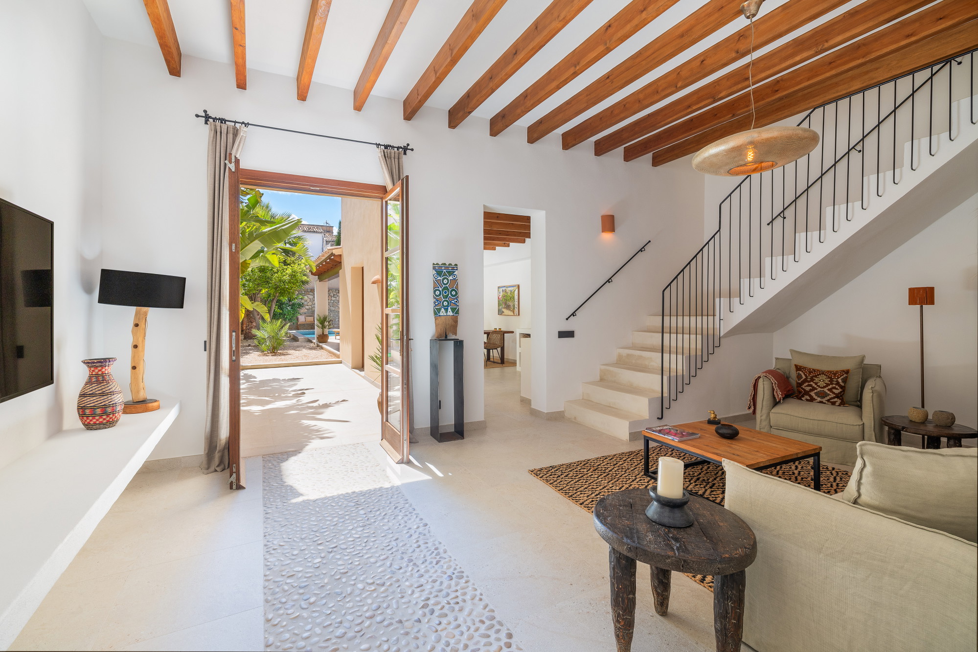 Elegante casa de pueblo con piscina privada en el corazón de Petra-5