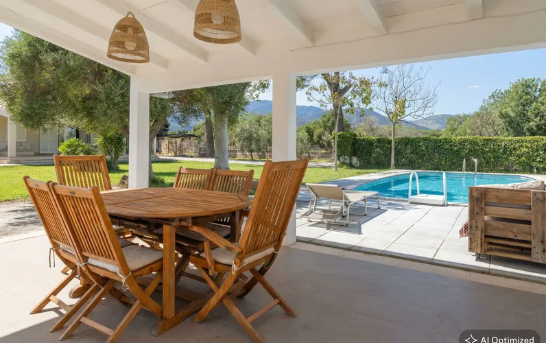 Finca in Moscari mit traumhaftem Blick und Pool