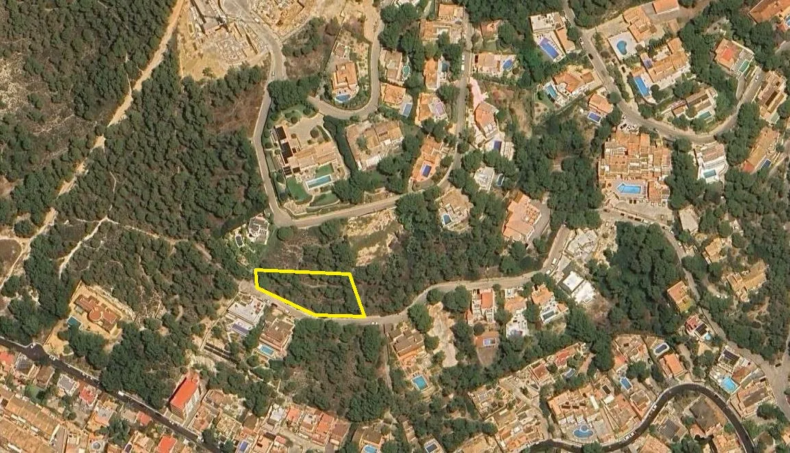 Sea view building plot with licence and execution project-9