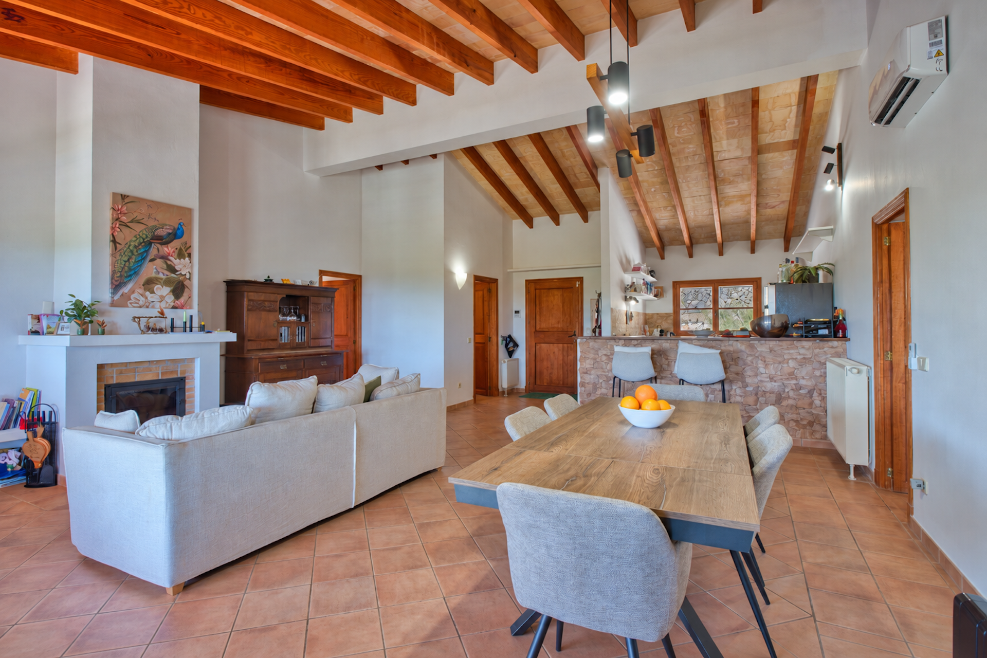 Mediterranean finca with sea view-5