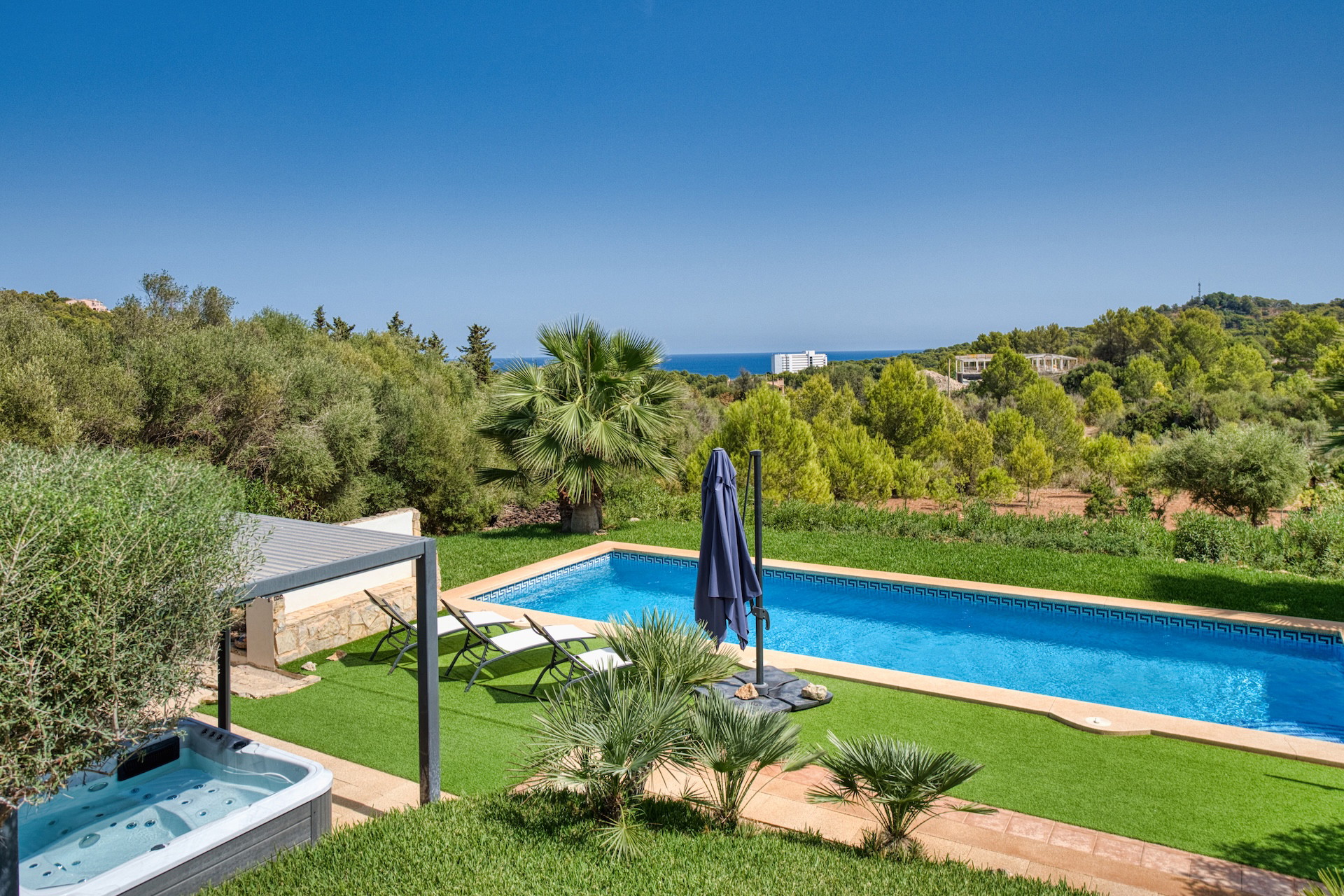 Mediterranean finca with sea view-2