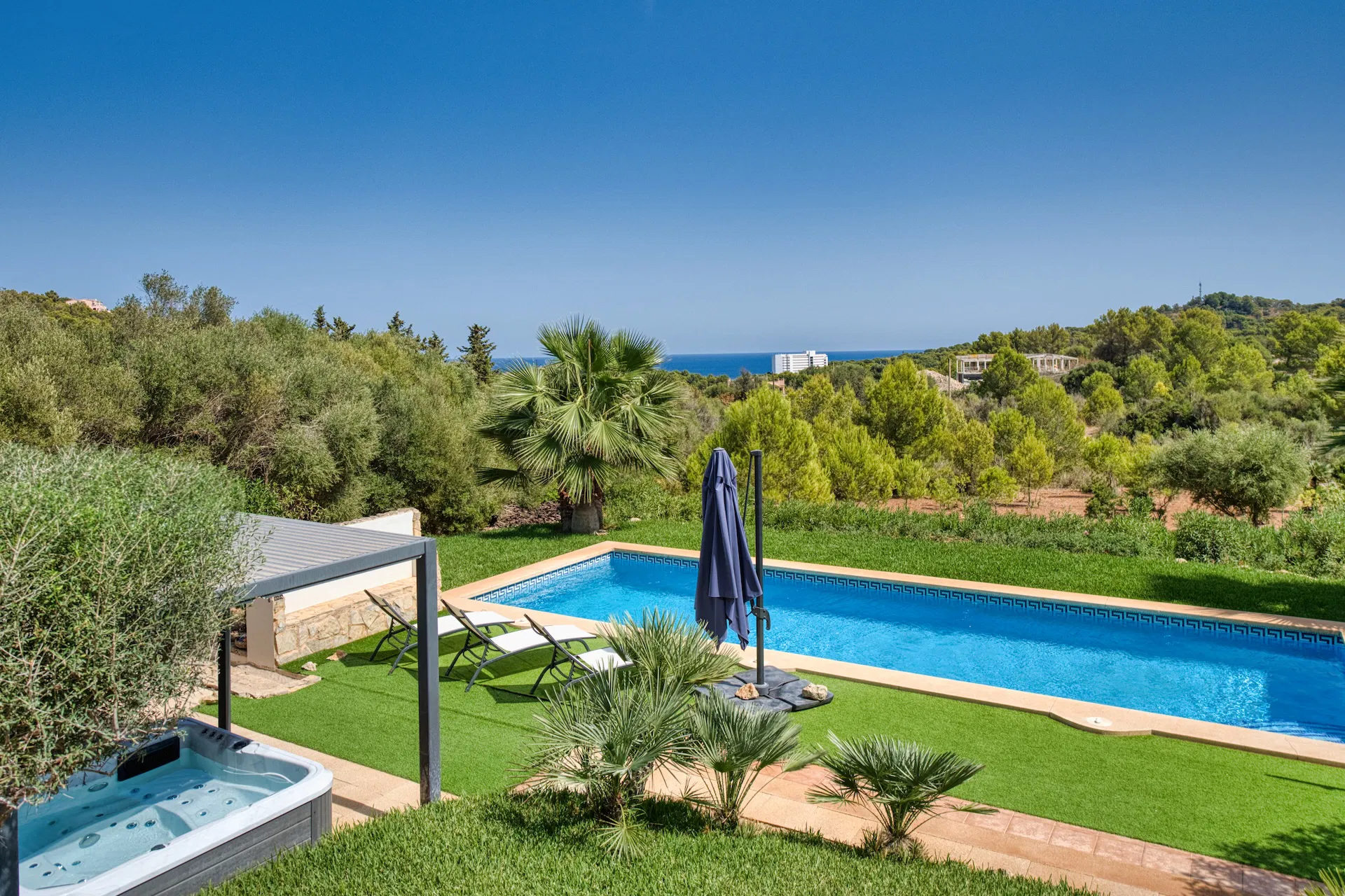 Mediterranean finca with sea view-2