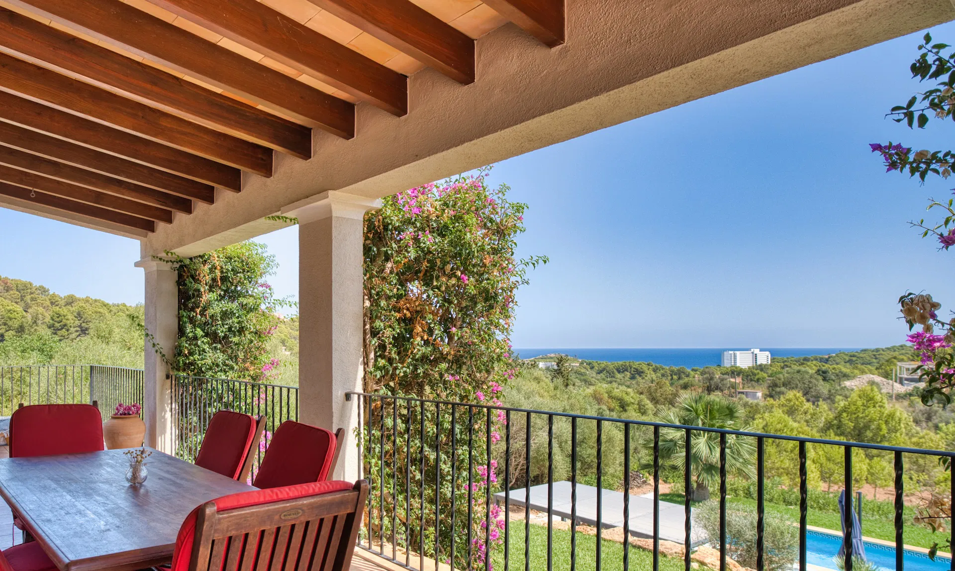 Mediterranean finca with sea view-10