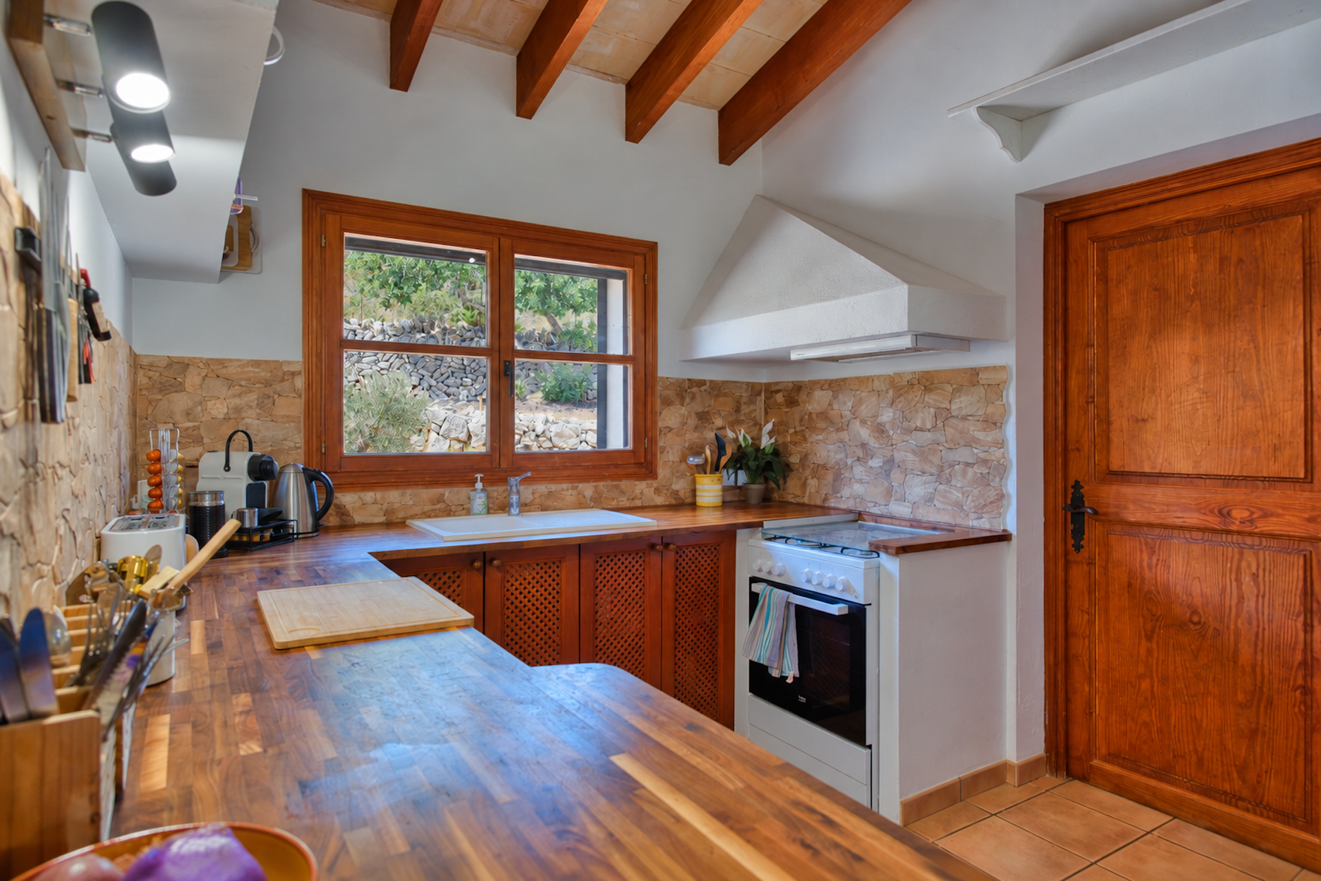 Mediterranean finca with sea view-6