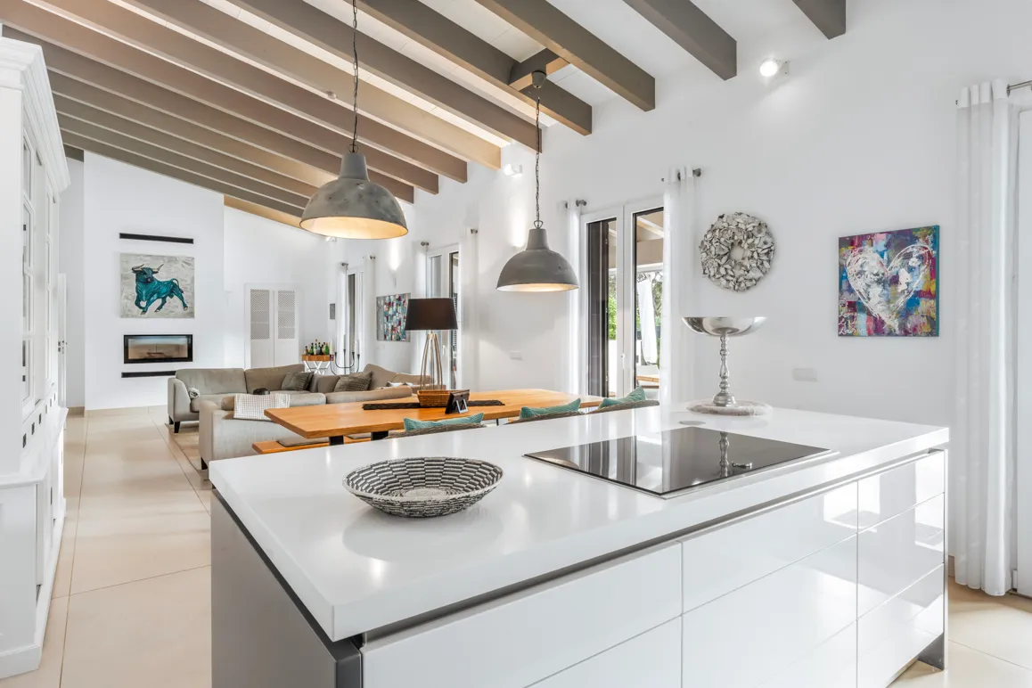 Modern single-family home with heated pool in a quiet location in Font de Sa Cala-7