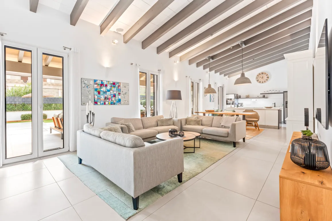 Modernt fristående hus med uppvärmd pool i ett lugnt läge i Font de Sa Cala-5