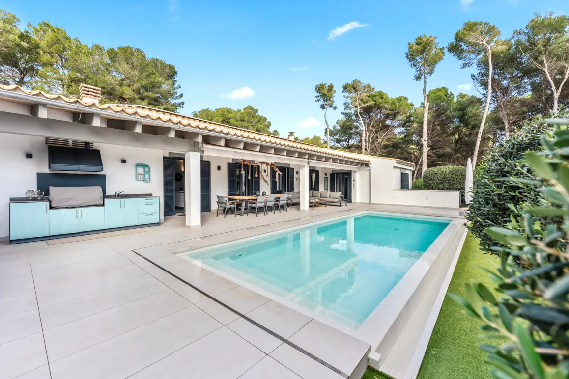 Modernt fristående hus med uppvärmd pool i ett lugnt läge i Font de Sa Cala-10