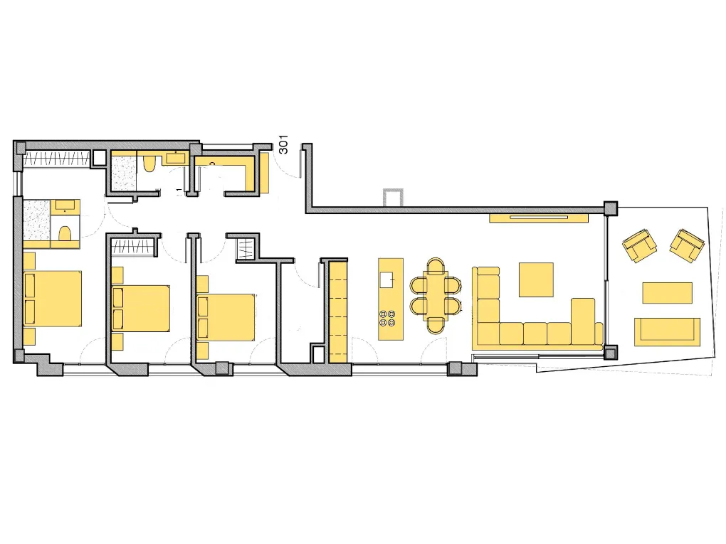 Nieuw luxe appartement met uitzicht op de haven-14