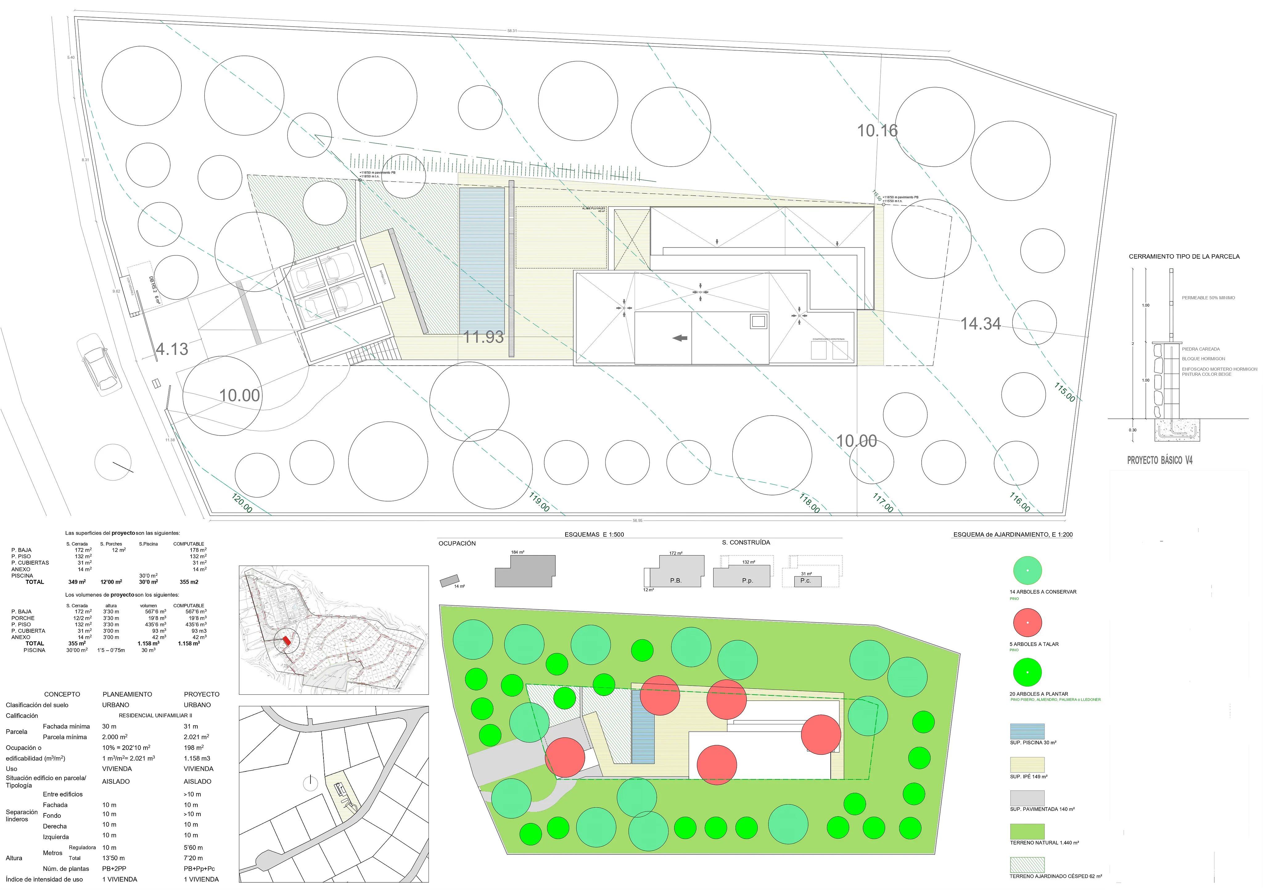 Terreny amb projecte i vistes a la badia en Son Gual-9