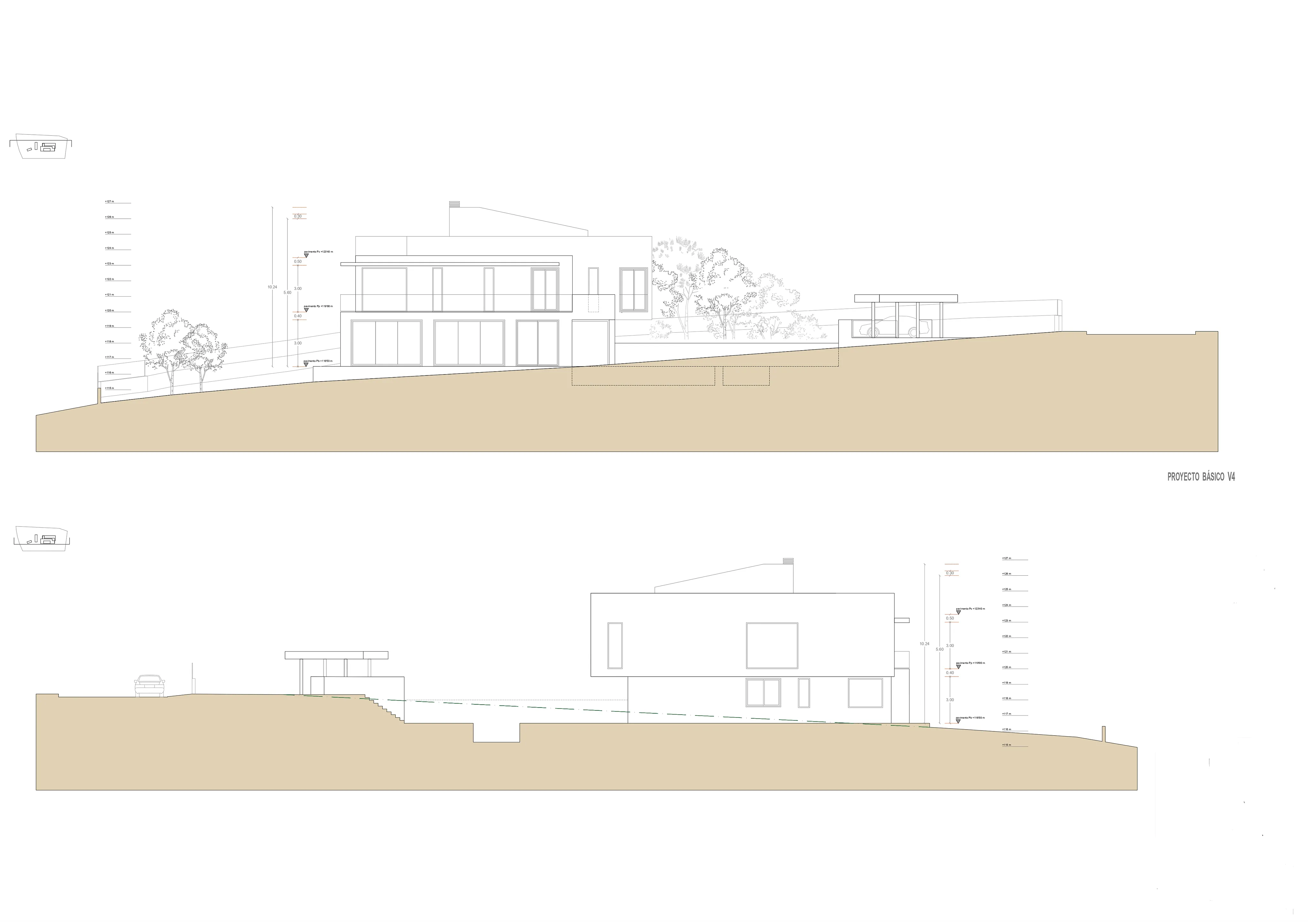 Terreny amb projecte i vistes a la badia en Son Gual-5