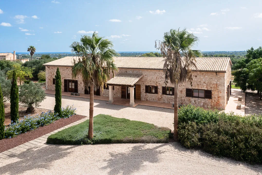 Elegant casa de camp amb vista al mar-3