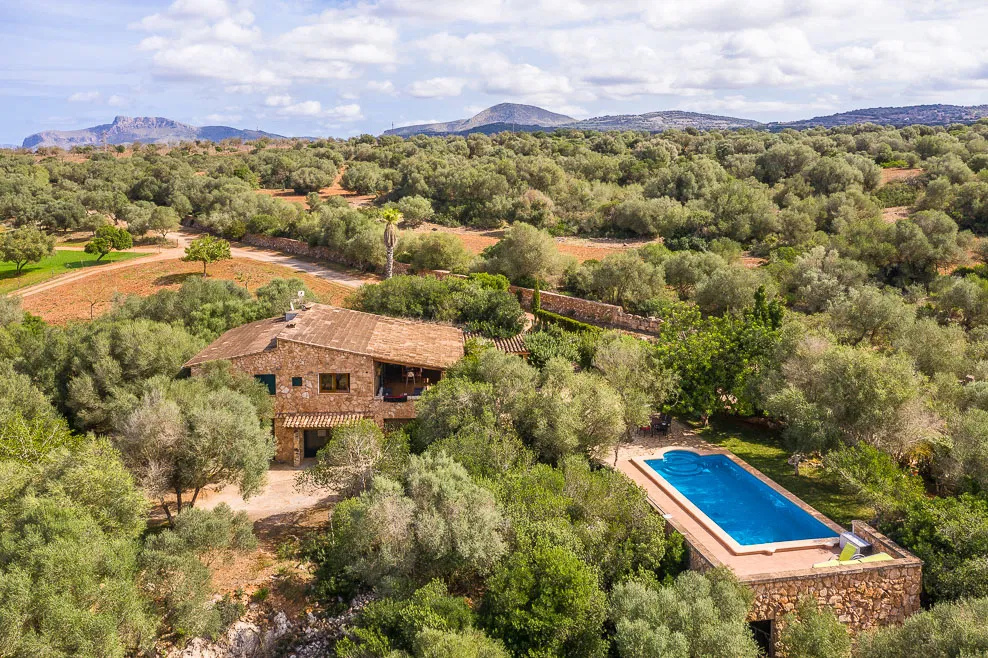Finca Ensemble avec vue panoramique et permis de location à Manacor-2
