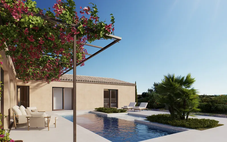 Urocza finca z pięknymi widokami na okolicę