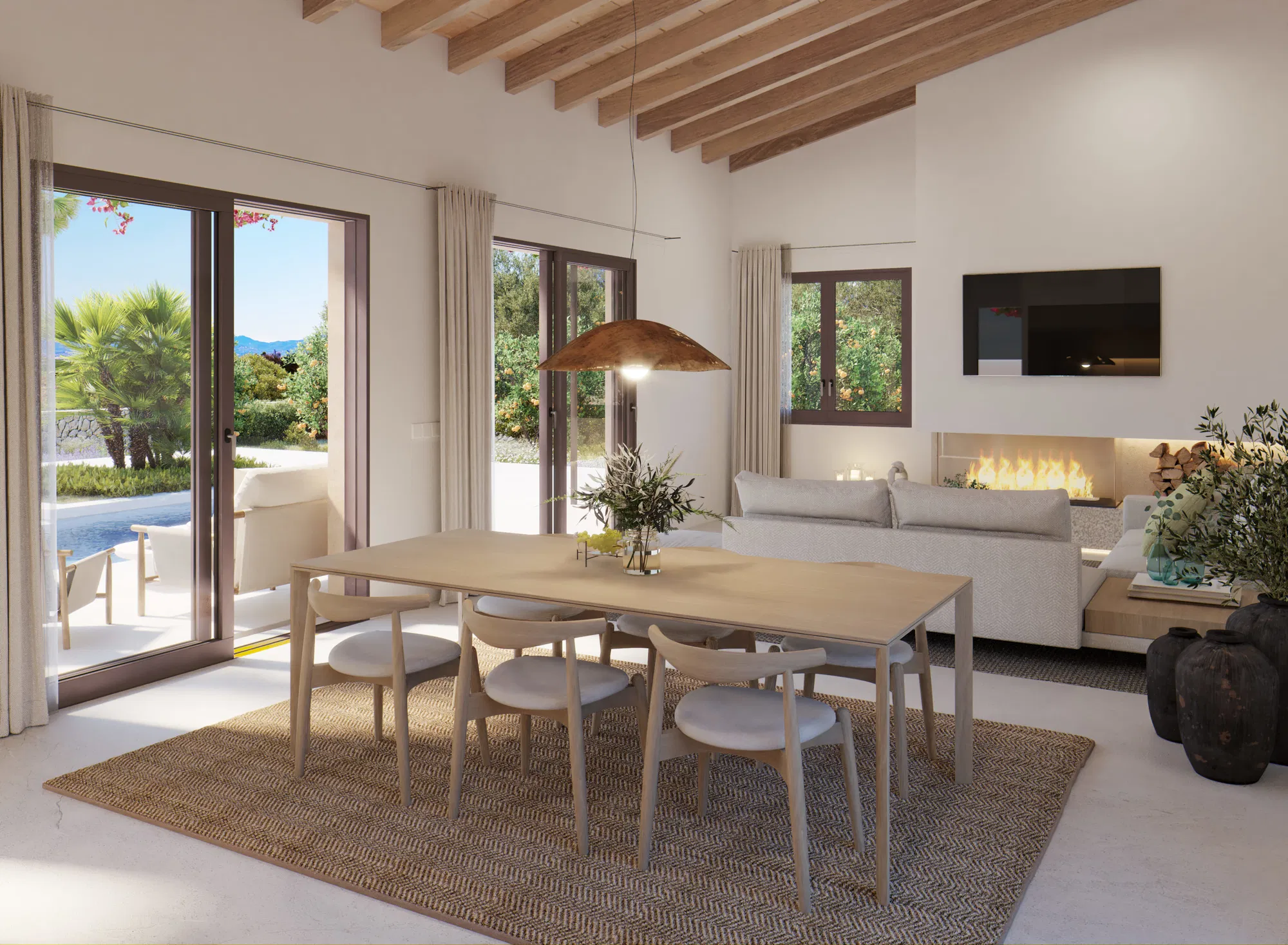 Una finca rural idíl·lica amb vistes panoràmiques-5