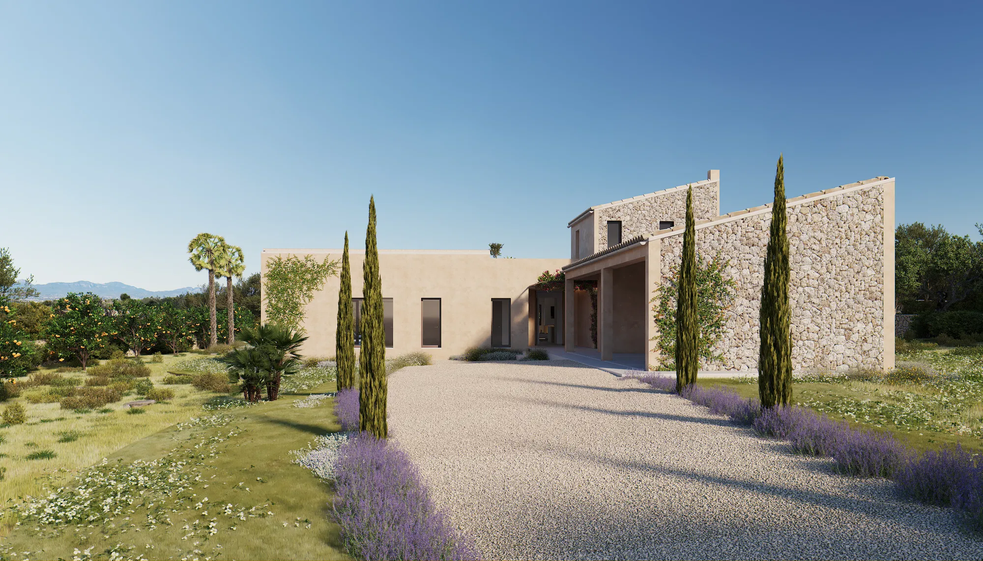 Una finca rural idíl·lica amb vistes panoràmiques-3