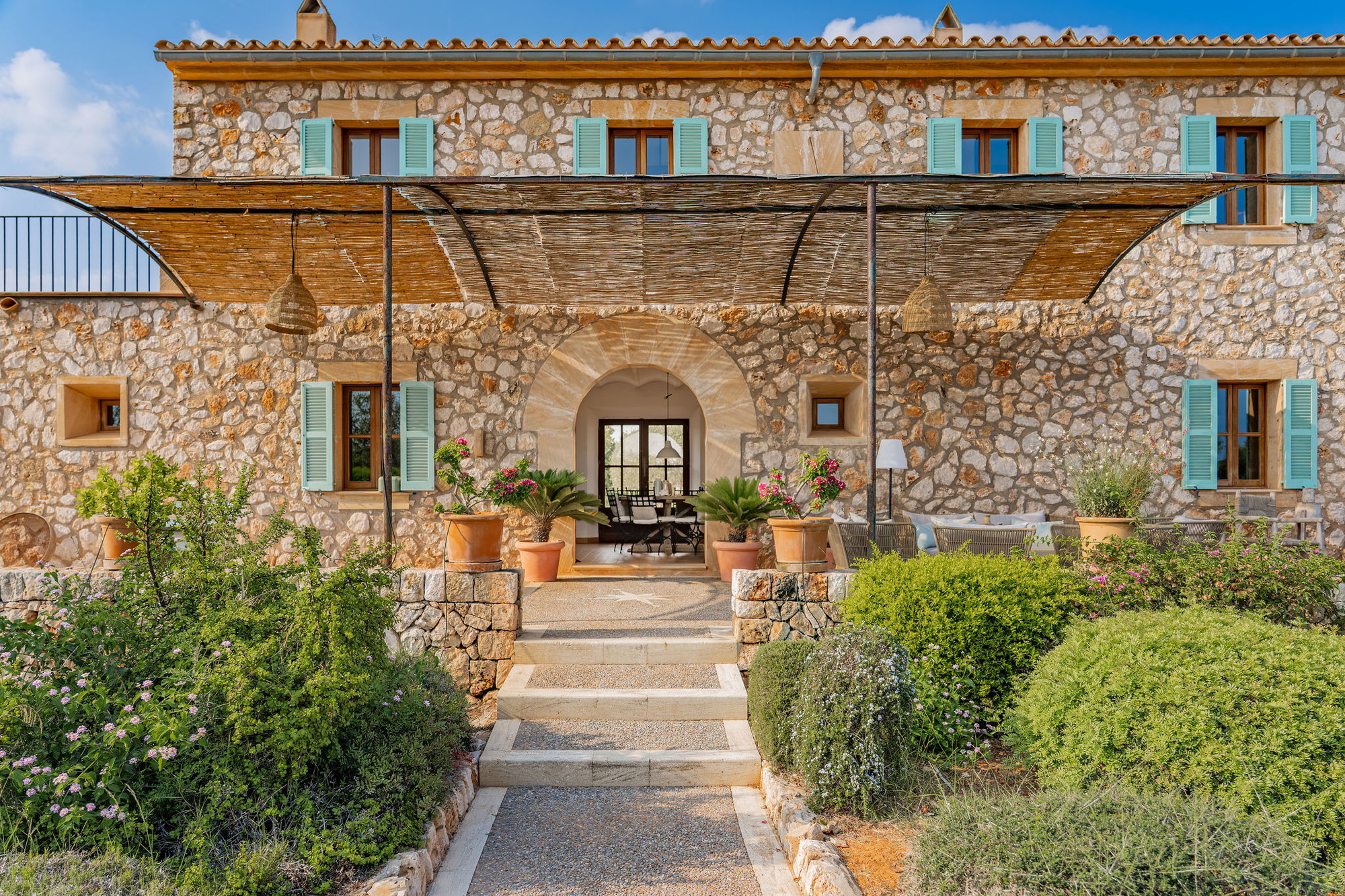 Charming natural stone finca with Mediterranean garden-4