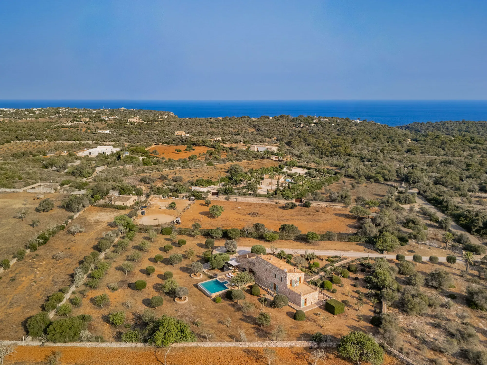 Charming natural stone finca with Mediterranean garden-3