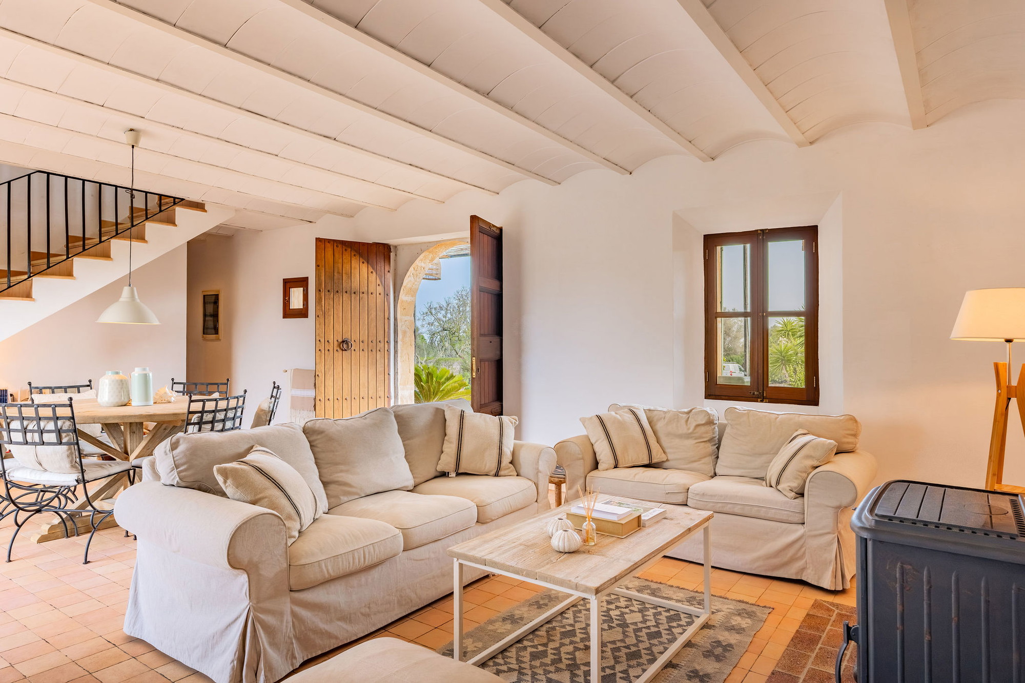 Charming natural stone finca with Mediterranean garden-6