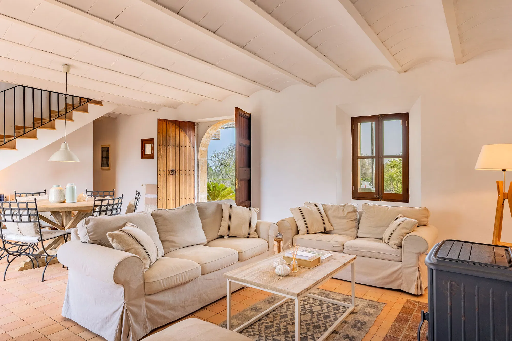 Charming natural stone finca with Mediterranean garden-6