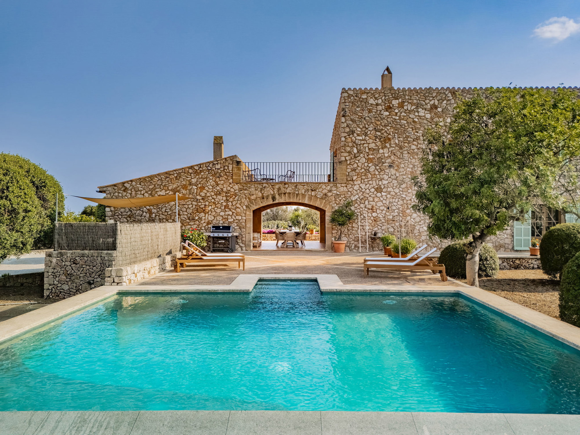 Charming natural stone finca with Mediterranean garden-2