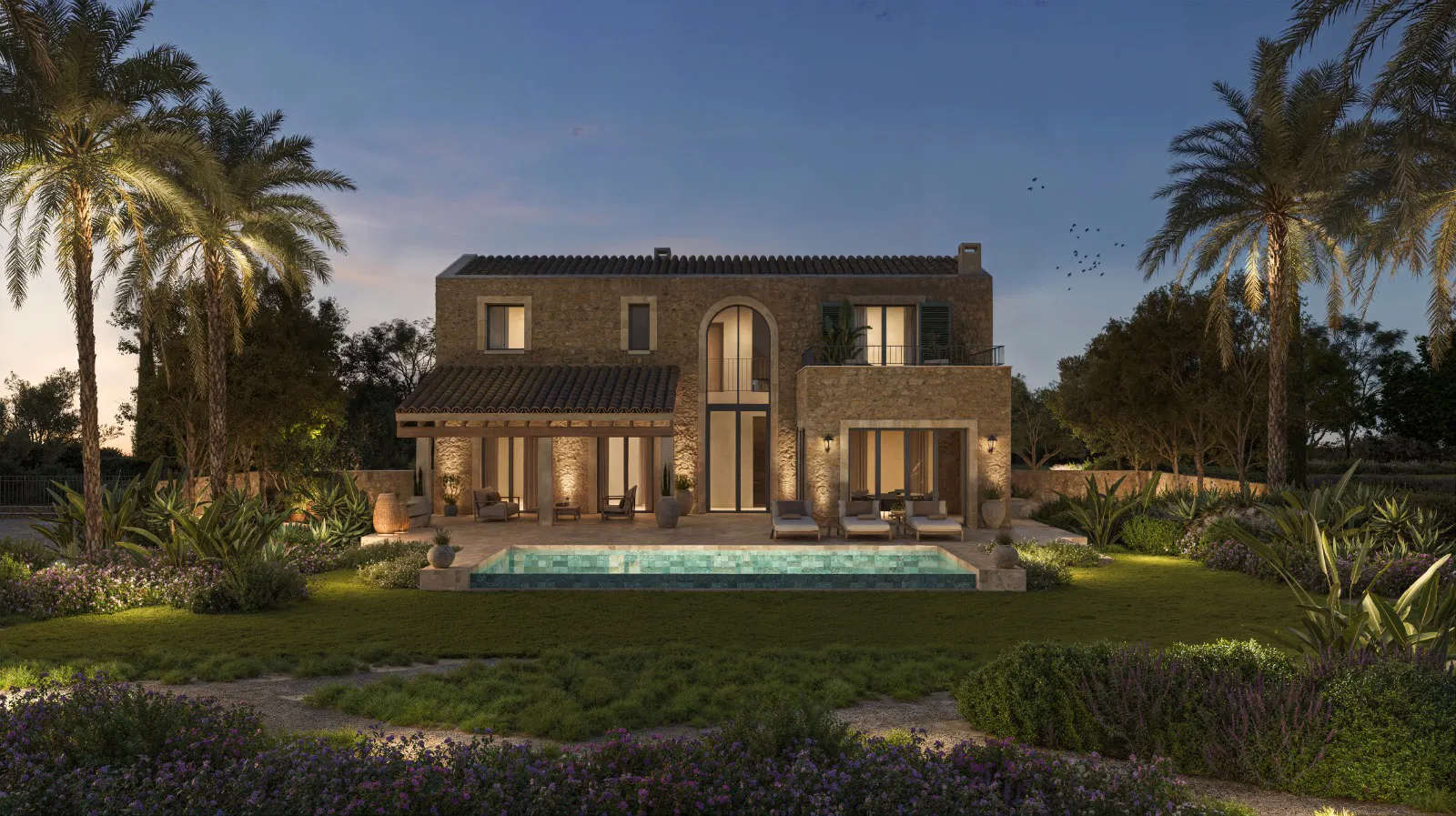 Building plot with project in Algaida-3