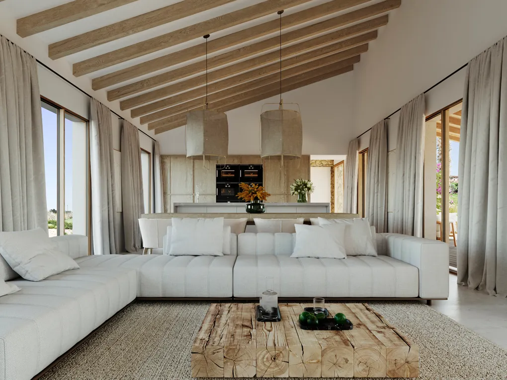 Beautiful rustic country house in Petra-4